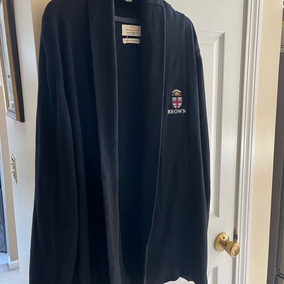 Never worn! Brown University Crest . Black sweater ladies XXL COTTON CASHMERE - Picture 9 of 11